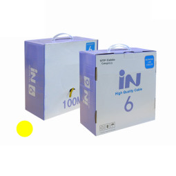 CAT.6 UTP 100M (노랑)