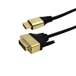 DVI TO HDMI 골드메탈 1.5M 최대4K@30hz