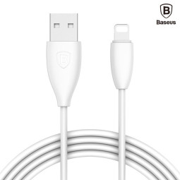 BASEUS 아이폰용 라이트닝 충전 데이터케이블 2A 1.2M 화이트