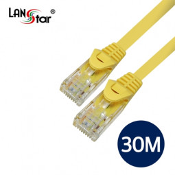 UTP 랜케이블 , CAT.5E DIRECT , 30M-Yellow