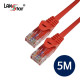 H-CAT.6 랜케이블 , UTP DIRECT, RED, 5M