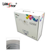 D[10106]UTP 랜케이블, CAT.5E, BOX, 100M, Grey
