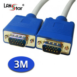 RGB모니터케이블, 3＋4C, M／M, 3M