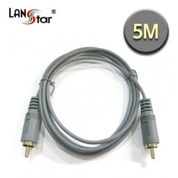 RCA케이블 , 1RCA M／M 5M