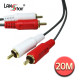 RCA케이블 ,2RCA M／M 20M