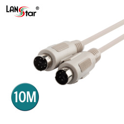 PS2키보드케이블 , DIN6P M／M 10M