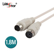 D[10533]PS2키보드연장케이블,DIN6P M／F 1.8M