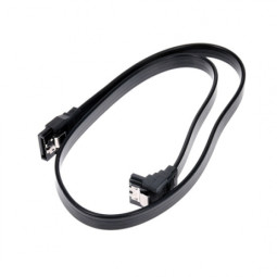 D[10701]SATA3 케이블 플랫타입 LOCK ㄱ자 40CM /ASUS