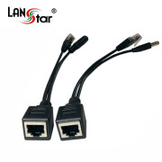 D[10721]POE 패시브 아답터 케이블 0.2M 1set  D[LS-POE-RC-0.2MS]