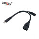 USB 3.1 C-Type OTG 케이블, with power