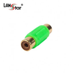AV젠더Changer , 1RCA F／F, Green