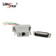 패시브 , RJ-45, 8P8C／F - DB25／M