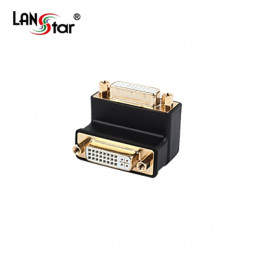 DVI젠더Changer , DVI 24＋5 F／F, 90도 꺽임
