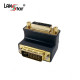 DVI젠더Changer , DVI 24＋5 M／F, 90도 꺽임