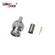 BNC콘넥터, TOOL형, RG59, 콘넥터외경 4.5mm,RING내경 6.5mm