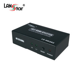LS-HD202 HDMI 2.0 1:2 분배기 3D [UHD 4K*2K 60Hz 지원]