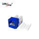 키스톤잭 모듈 CAT.5E 8P8C Blue 대만산/UL인증/Slim타입/