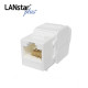 UTP CAT.6A, 8P8C, 키스톤잭 모듈, I-Type, White