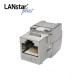 STP CAT.6A, 8P8C, 키스톤잭 모듈, I-Type, Metal