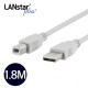 USB 2.0케이블 , A/M-B/M, 1.8M