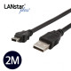 USB 2.0미니케이블 , USB A/M-5PIN Mini, 2M