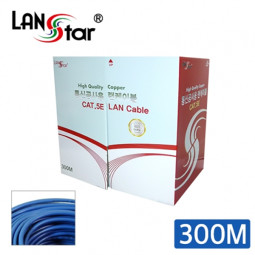 GigaLAN케이블 , CAT.5E SFTP, BLUE, 300M, BOA