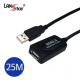 USB리피터 USB2.0 A／M-A／F, 25M