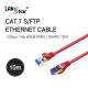 CAT.7 랜케이블, SSTP, 50u Gold, 10M, Red