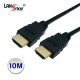HDMI 2.0 케이블 ,19P M／M, Black, 4K*2K 60Hz, 10M