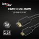 HDMI to Mini HDMI 2.0 케이블 2m , 4K 60Hz