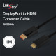 [LANstar] 디스플레이포트 to HDMI, 4K*2K 60Hz, 1M [30563]