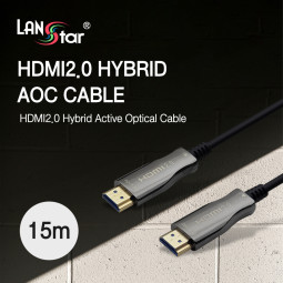 [LANstar] HDMI 2.0 AOC케이블 15M [30727] (10개)