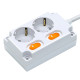 개별 Switch 2구 접지 1.5M 16A