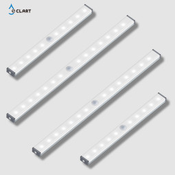 LED 센서등 USB 충전식 주광색 500mm 현관 장롱 베란다 창고 계단등 EC-L50W
