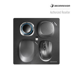 설계용마우스 캐드마우스 CAD 그래픽 전문가용 세트 SpaceMouse Wireless Kit 2