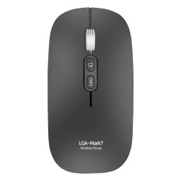 FOR LG LGA-MARK7 충전식 무선 무소음 마우스(블랙)