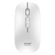 FOR LG LGA-MARK7 충전식 무선 무소음 마우스(화이트)