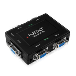 NEXT-2504VSP 1:4 VGA 모니터분배기(모니터 on/off 개별스위치 적용모델)