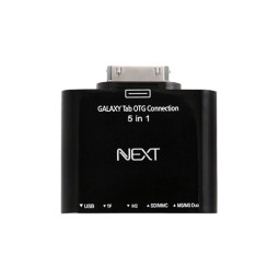 NEXT-385G 갤럭시 탭 OTG젠더 (USB+카드리더)