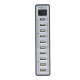 NEXT-510UHP USB2.0 7포트 유전원허브(포트별 전원스우치제공)