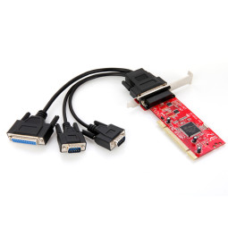 NEXT-852LP RS232 2포트 + 패러럴 1포트 콤보 PCI 카드