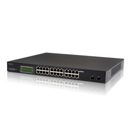 NEXT-POE2424SFP-380 24포트 POE스위치허브(380w)