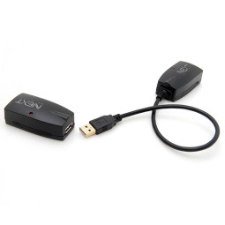 NEXT-USB60 RJ-45 연장/ USB 1.1  Cat.5/6 UTP 최대 60M 거리 연장 지원